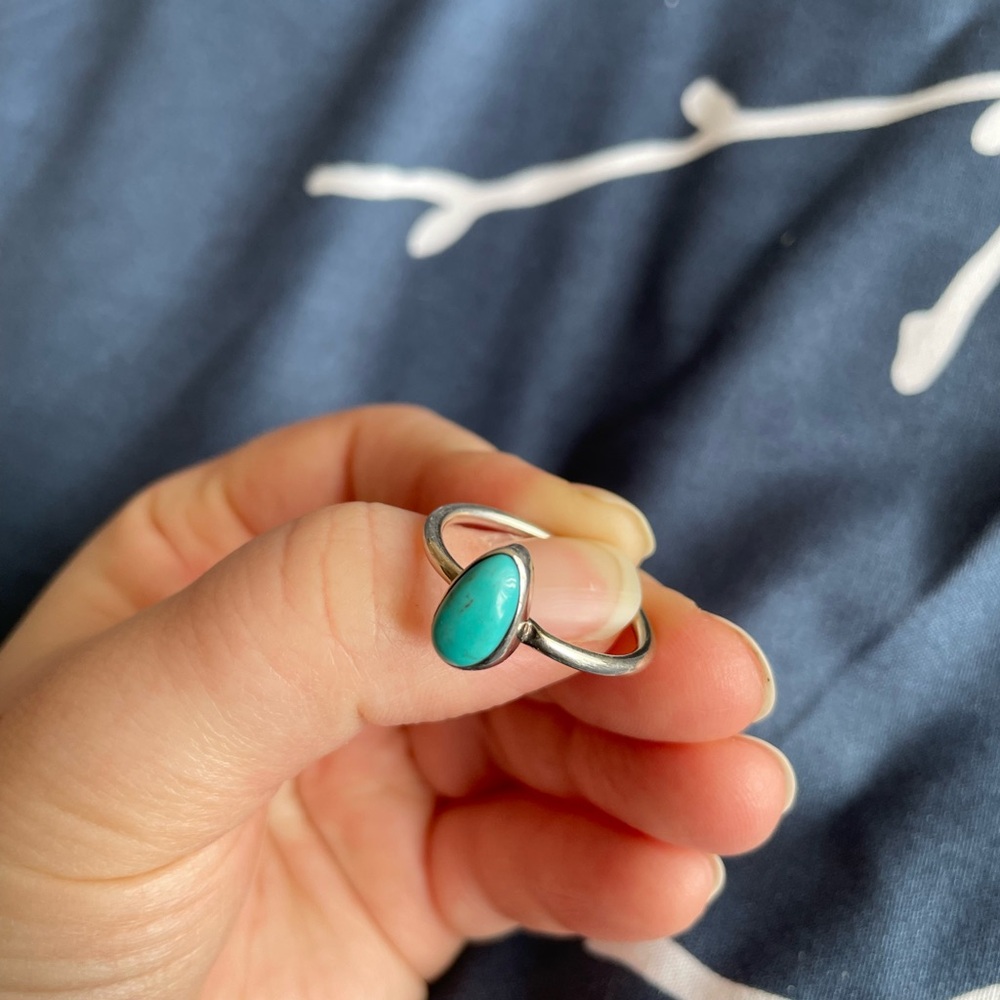 Silver Turquoise Ring